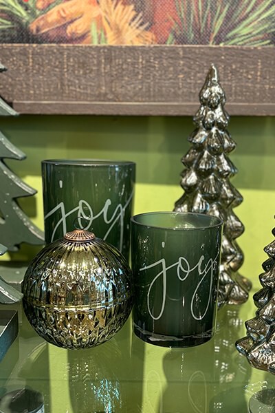 Holiday Glass Decorations | The Woods Gifts Minnesota