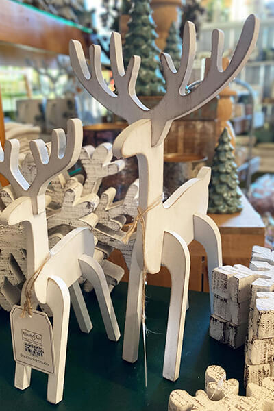 Wooden Reindeer | The Woods Gifts MN